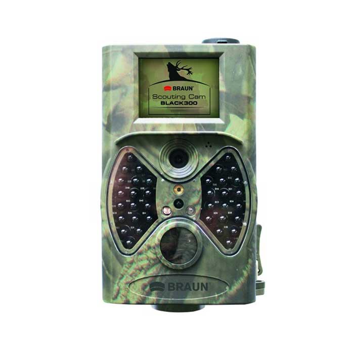 Braun Wildlife fotocamera 300 nero