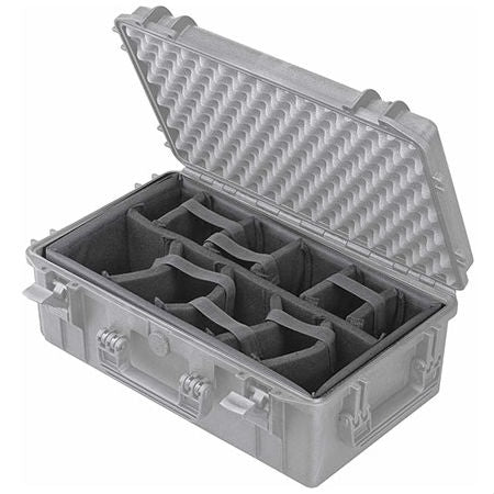 Set di divisori WCS Protection 505 nero, con coperchio di riempimento