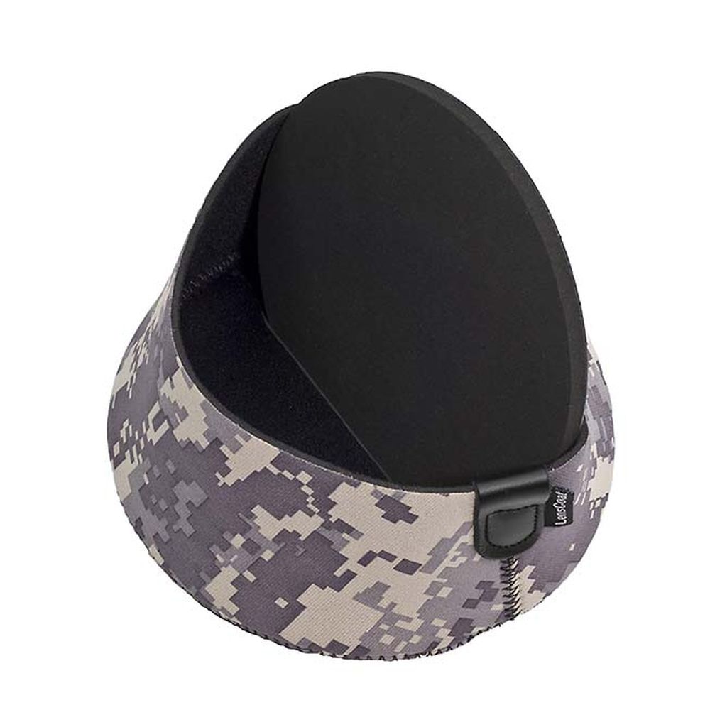 Felpa con cappuccio LensCoat Copriobiettivo Large Digital Camo