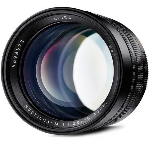 Leica 11676 Noctilux-M 75mm f/1.25 ASPH - Black