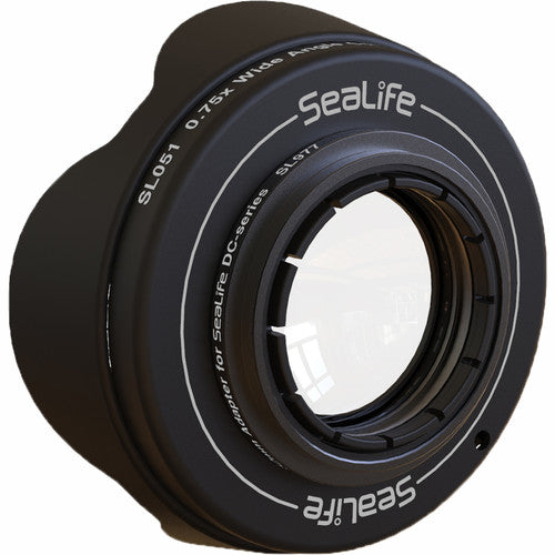 Obiettivo di conversione grandangolare Sealife SL051 0,75x