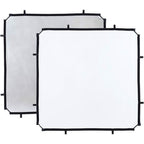 Manfrotto LL LR81131R Tessuto Skylite Rapid Small 110x110cm argento/bianco