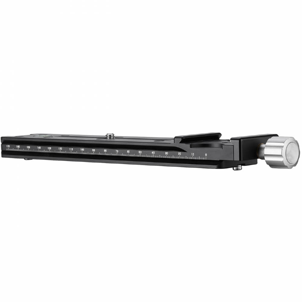 Leofoto Diapositiva nodale da 200mm con morsetto