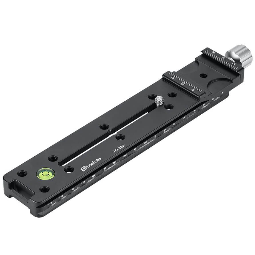 Leofoto Diapositiva nodale da 200mm con morsetto