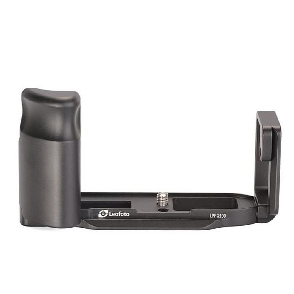Leofoto LPF-X100 Piastra a L per Fujifilm X-100/100S con maniglia
