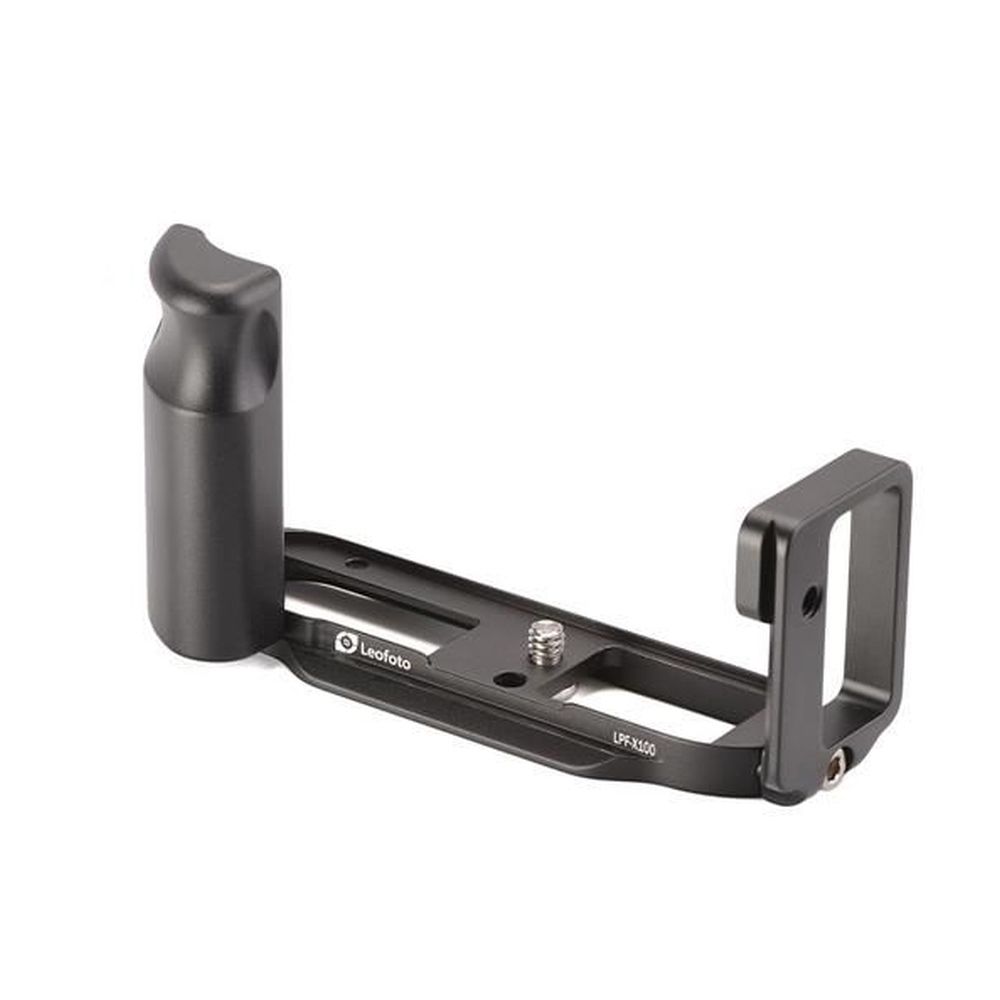 Leofoto LPF-X100 Piastra a L per Fujifilm X-100/100S con maniglia