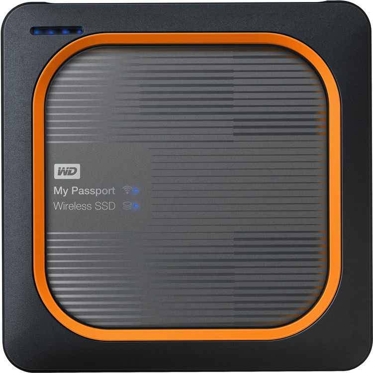 Western Digital My Passport Wireless SSD 2TB grijs Externe Harde Schijf