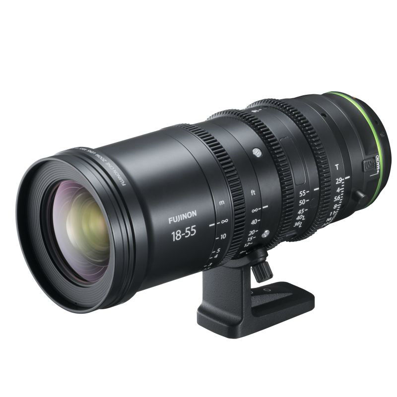 Fujifilm Fujinon MKX 18-55mm T2.9 attacco X-Attacco Cine
