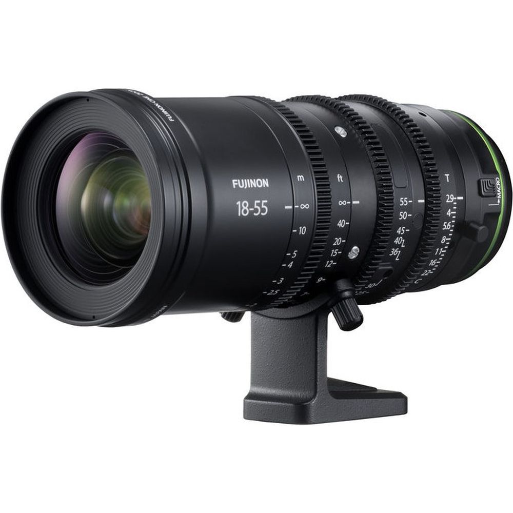 Fujifilm Fujinon MKX 18-55mm T2.9 attacco X-Attacco Cine