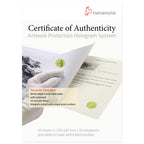 Certificato di autenticità Hahnemühle A4 Box 25 foglio