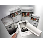 Hahnemühle Carta fotografica in tessuto bianco intenso A3 25 fogli