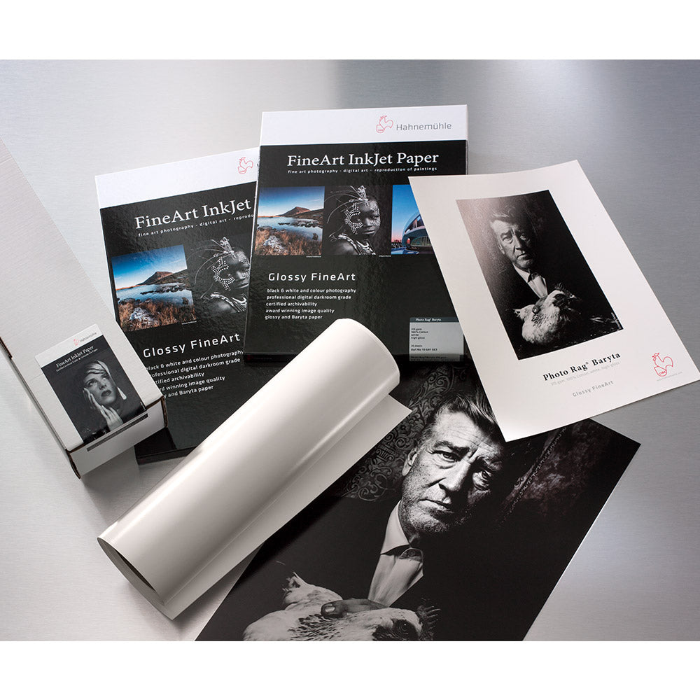 Hahnemuhle Photo Rag Baryta 315g A2 Box 25 fogli