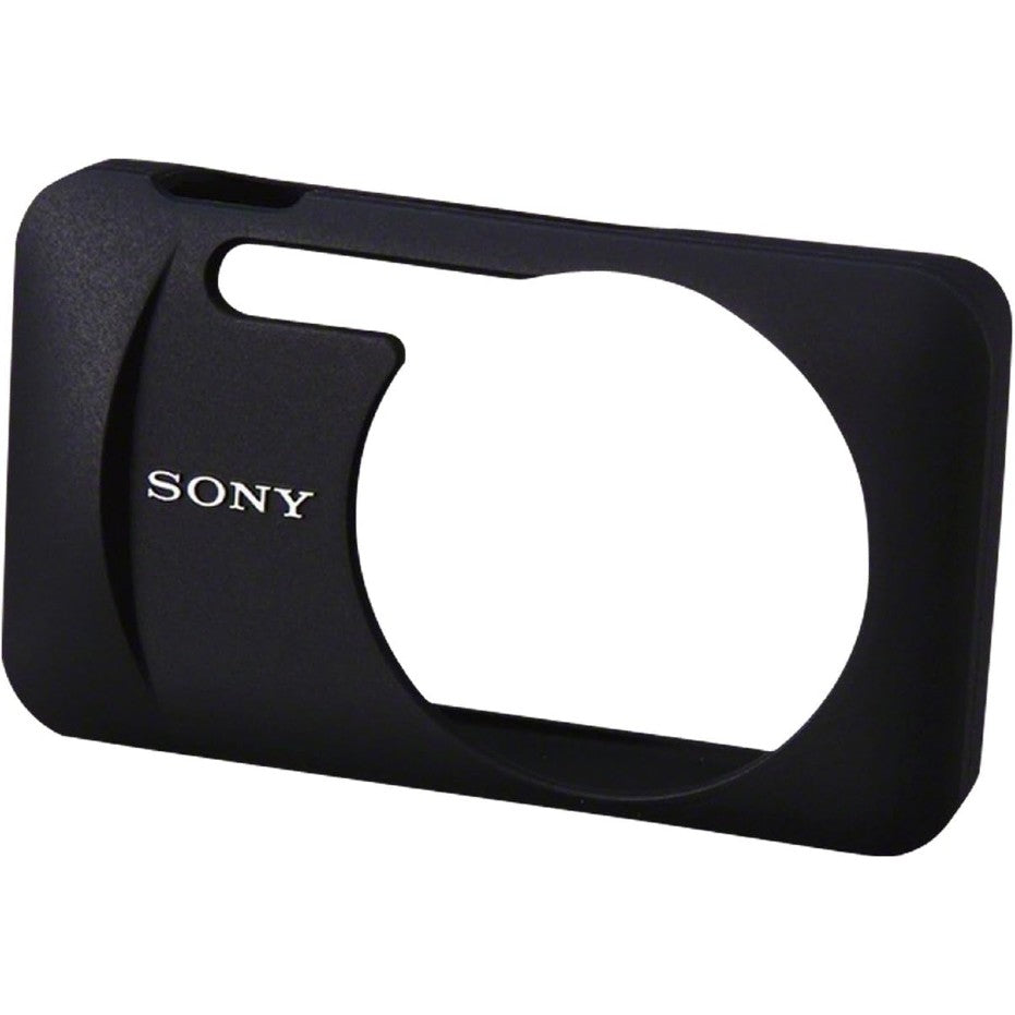 Custodia in silicone Sony per W730/WX60/WX80/WX200 - Nera