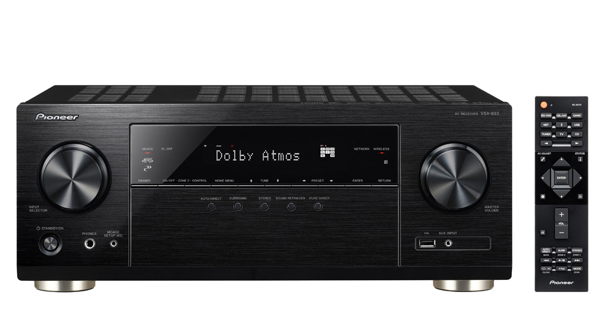 Pioneer VSX-933 AV Receiver Zwart
