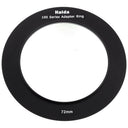 Anello adattatore in metallo Haida per portafiltro serie 100 da 72mm