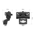 SmallRig 2174B Supporto girevole per monitor con perni di localizzazione Arri