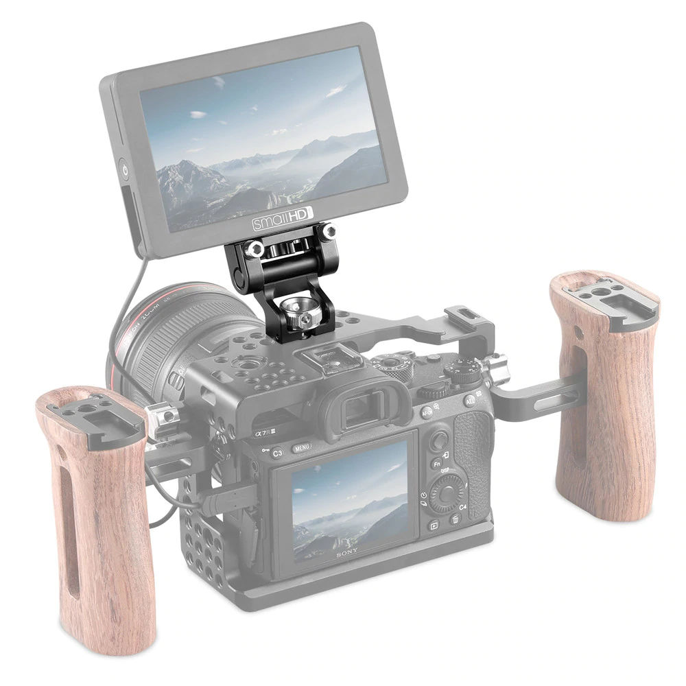 SmallRig 2174B Supporto girevole per monitor con perni di localizzazione Arri