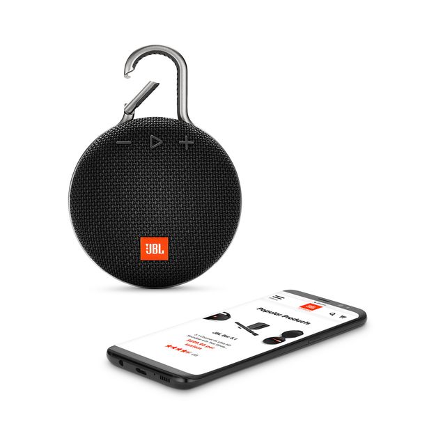 JBL CLIP3 Zwart