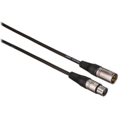 Cavo audio Kramer da XLR (M) a XLR (F) Quad Style Mic o Line Level 3m