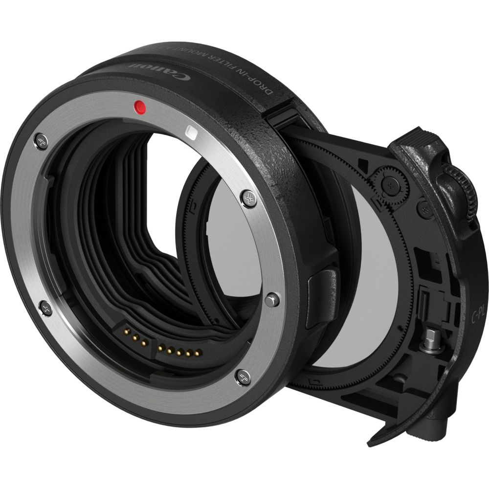Adattatore Canon da montaggio EF a RF + Filtro polarizzatore drop-In