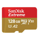 SanDisk MicroSDXC Extreme 128GB 160MB/s V30 + Adapter