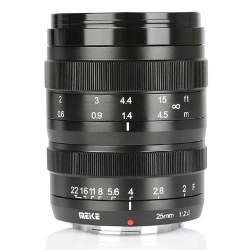 Meike MK-25mm F2.0 Canon M-attacco