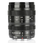 Meike MK-25mm F2.0 Canon M-attacco