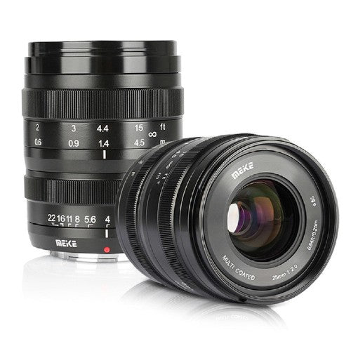 Meike MK-25mm F2.0 Canon M-attacco