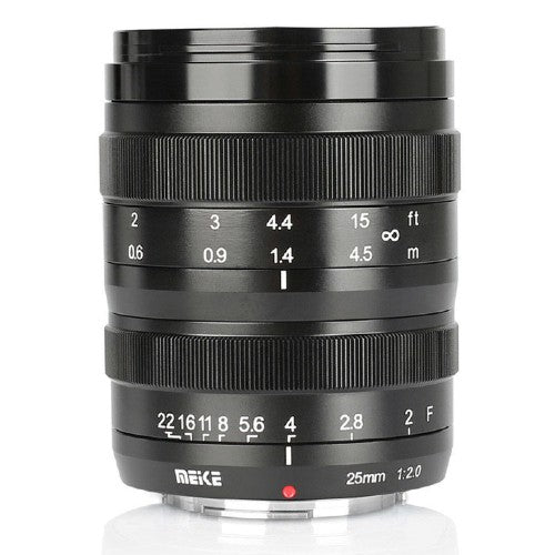 Meike MK-25mm F2.0 Fuji X-attacco