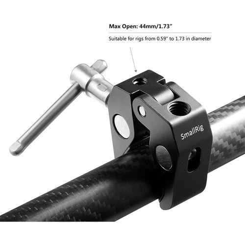 SmallRig 2058 Super Morsetto con filettatura da 1/4" e 3/8" (confezione da 2 pezzi)