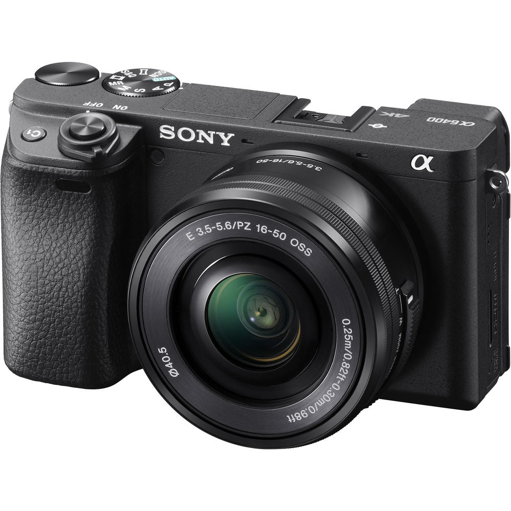 Sony A6400 Corpo macchina nero + 16-50mm f/3.5-5.6 PZ OSS II
