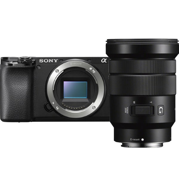Sony A6400 black + SEL 18-105mm f/4.0 G OSS Powerzoom E-Mount
