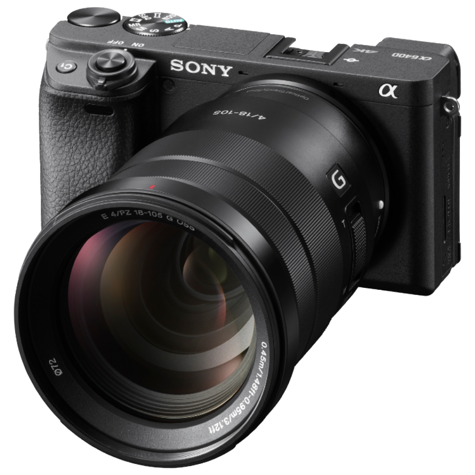 Sony A6400 black + SEL 18-105mm f/4.0 G OSS Powerzoom E-Mount