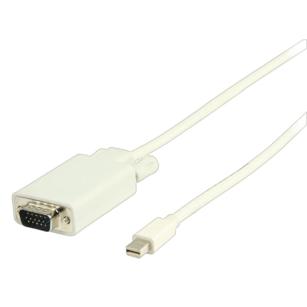 Valueline Porta Mini Display - VGA 15-pin 2,0 Metri Bianca