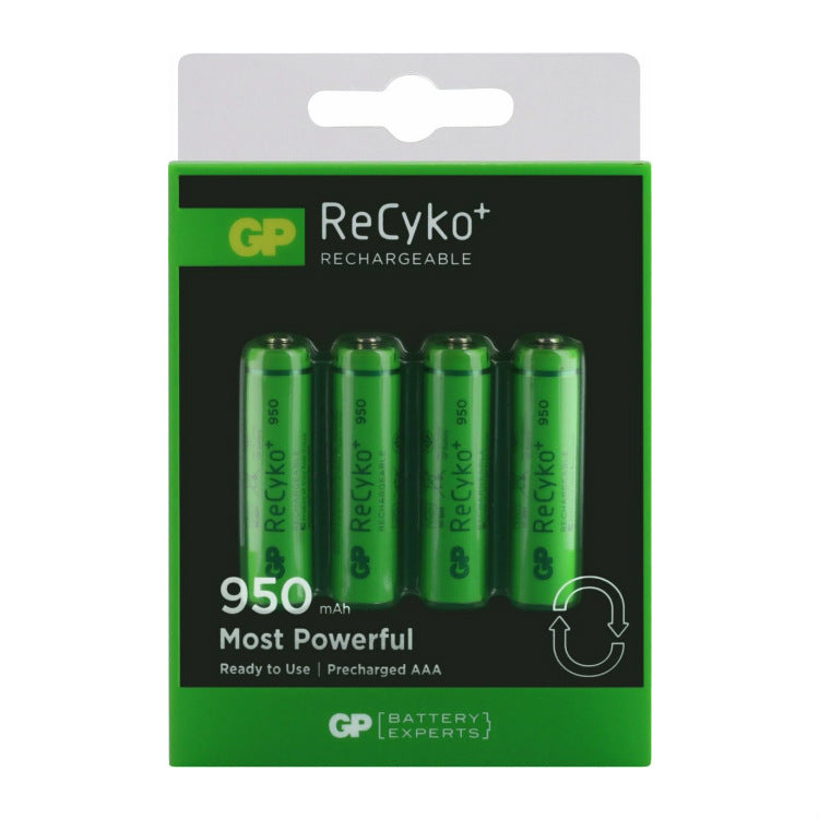 GP NiMH ReCyko+ AAA 950 blister 4