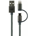 GP CB03 Charge & Sync cable, 2-in-1 micro-USB + lightning connector