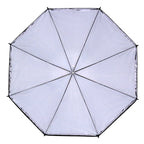 Ombrello Caruba Flash 153 cm (bianco + copertura nera)
