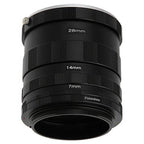 Fotodiox Set di tubi di prolunga macro per Canon EOS (EF, EF-S) (Macro-Tubo-EOS)