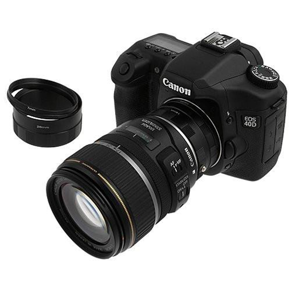 Fotodiox Set di tubi di prolunga macro per Canon EOS (EF, EF-S) (Macro-Tubo-EOS)