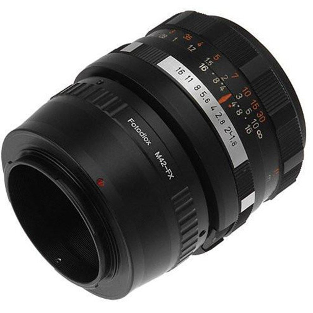 Fotodiox Adattatore - Obiettivo SLR con attacco a vite M42 per Fujifilm Fuji X-Series (M42-FXRF-v2)