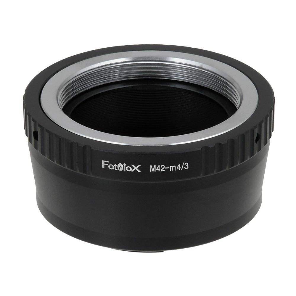 Fotodiox Lens Mount adapter - M42 Screw Mount SLR Lens to Micro Four Thirds (MFT, M4/3) Mount (M42-MFT)