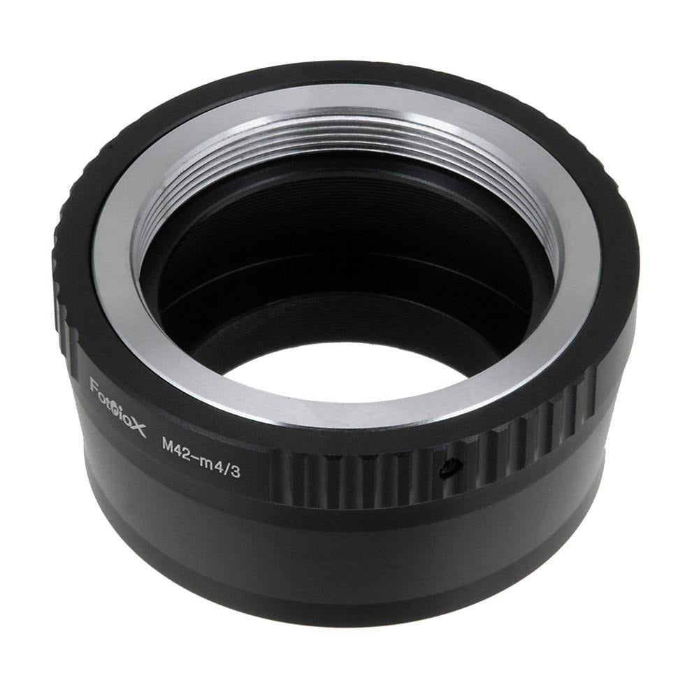 Fotodiox Lens Mount adapter - M42 Screw Mount SLR Lens to Micro Four Thirds (MFT, M4/3) Mount (M42-MFT)