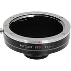 Fotodiox Pro Adattatore per obiettivi Canon EOS (EF / EF-S) D/SLR a C-Attacco (attacco a vite da 1") Cine e CCTV (EOS-C-Pro)