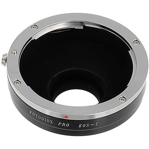 Fotodiox Pro Adattatore per obiettivi Canon EOS (EF / EF-S) D/SLR a C-Attacco (attacco a vite da 1") Cine e CCTV (EOS-C-Pro)