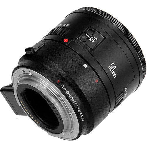 Fotodiox Pro Adattatore automatico per obiettivi - Canon EOS (EF / EF-S) a Canon EOS M (attacco EF-M) (EOS-EOSM-Pro-Auto)