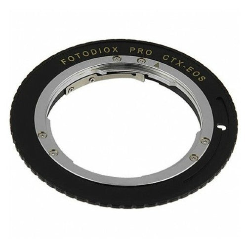 Fotodiox Pro Adattatore per obiettivi reflex Contax/Yashica (CY) a innesto Canon EOS (EF, EF-S) (con chip di conferma della messa a fuoco di generazione v10) (CY-EOS-Pro-FC10)