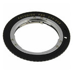 Fotodiox Pro Adattatore per obiettivi reflex Contax/Yashica (CY) a innesto Canon EOS (EF, EF-S) (con chip di conferma della messa a fuoco di generazione v10) (CY-EOS-Pro-FC10)