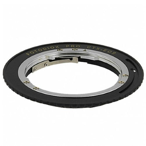 Fotodiox Pro Adattatore per obiettivi reflex Contax/Yashica (CY) a innesto Canon EOS (EF, EF-S) (con chip di conferma della messa a fuoco di generazione v10) (CY-EOS-Pro-FC10)