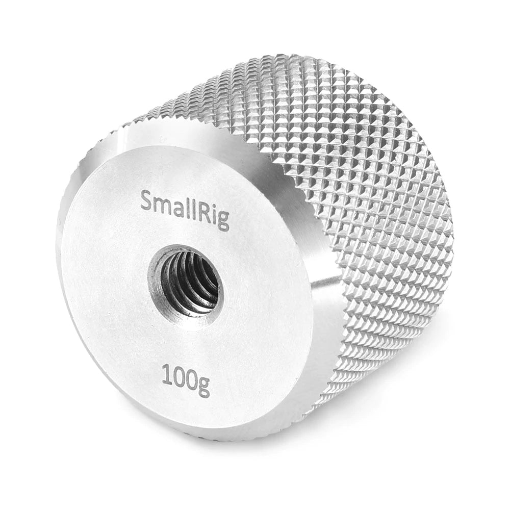 SmallRig Contrappeso (100gr) per DJI Ronin-S e stabilizzatore cardanico Zhiyun