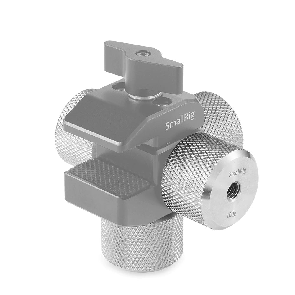 SmallRig Contrappeso (100gr) per DJI Ronin-S e stabilizzatore cardanico Zhiyun
